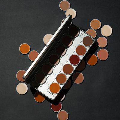 Star's Cosmetics 12 Shades Matte Finish Color Palette, Waterproof Face Makeup Foundation 48 gm - Foundation