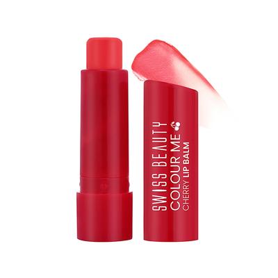 Swiss Beauty Colour Me Lip Balm-Cherry Pop 4.5 gm - Lip Balms