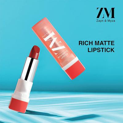 ZM Zayn & Myza Rich Matte Lipstick - Iconic 4.2 gm - Lipsticks