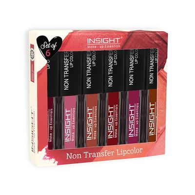Insight Cosmetics Non Transfer Lipcolor 6's - Liquid Lipsticks