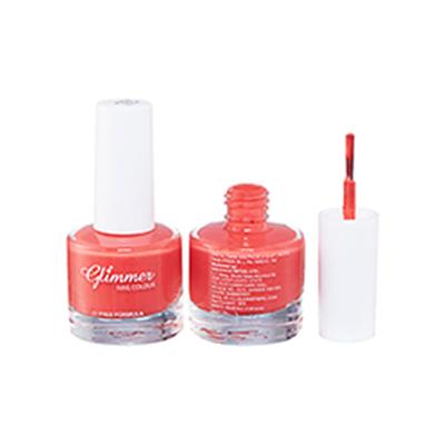 Glimmer Nail Enamel Fiery Orange 8 ml - Nail Polish