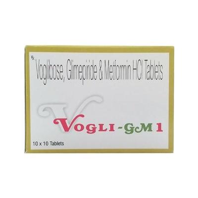 Vogli Gm1 Tablet 10'S - Diabetes-Ant