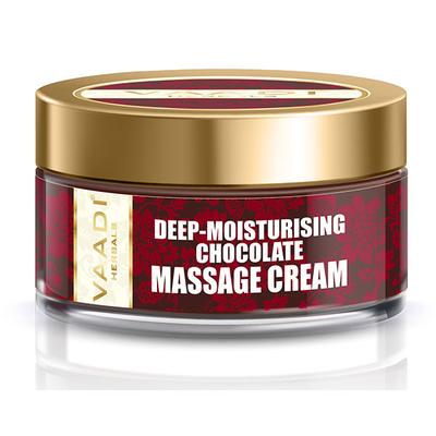 Vaadi Herbals Deep-Moisturising Chocolate Massage Cream 50 gm - Face Creams