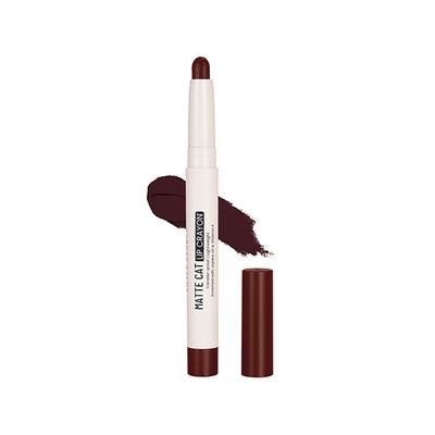 Swiss Beauty Non-Transfer Matte Cat Lip Crayon, Shade - Wine Berry 1.5 gm - Lip Crayons