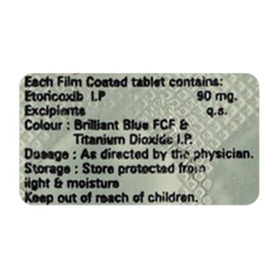 ETROSA 90 Tablet 10's - Pain relief-Nsa