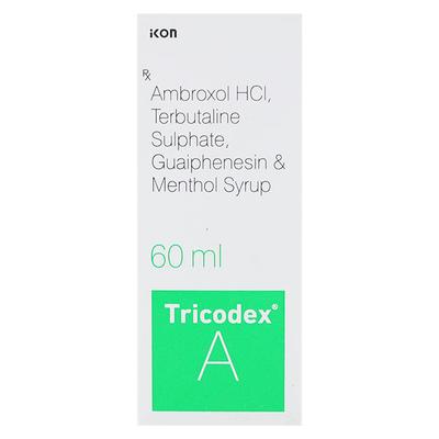 TRICODEX A Syrup 60ml - Cough And Cold-Cou