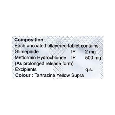 ZYVANA M 2 Tablet 15's - Diabetes-Ant
