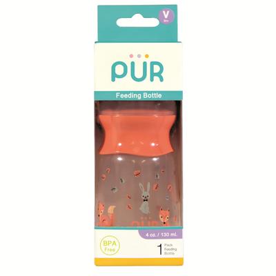 Pur Feeding Bottle - Orange 130 ml - Feeding & Nursing