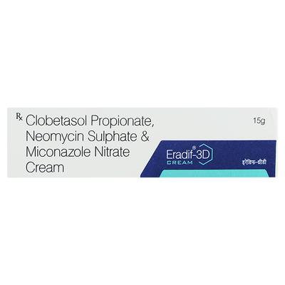 ERADIF 3D Cream 15gm - Skin Infections-Toc