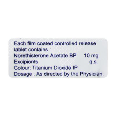 CYCLOREG CR 10mg Tablet 10's - Hormonal Therapy-Oes