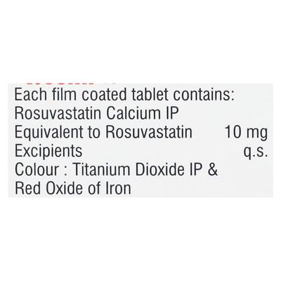 Rosmi 10mg Tablet 10'S - High Cholesterol-Dys