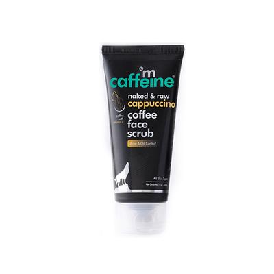 mCaffeine Cappuccino Coffee Face Scrub - 75gm - Face Scrubs