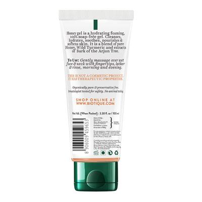 Biotique Honey Gel Soothe & Nourish Foaming Facewash 100ml - Face Washes