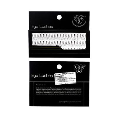 PAC Flare Lash Natural Cluster Lashes with Short, Long, Thick Strands for Versatile Looks (FL1) - Eyelashes
