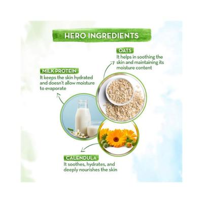 Mamaearth Milky Soft Bathing Bar for Babies with Oats Milk & Calendula - 75g 2's - Baby Soap