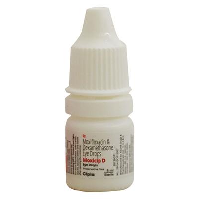 Moxicip D Eye Drops 5ml - Eye Infections-Eaa