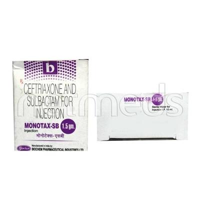 Monotax SB 1.5gm Injection 1's - Bacterial Infections-Cep