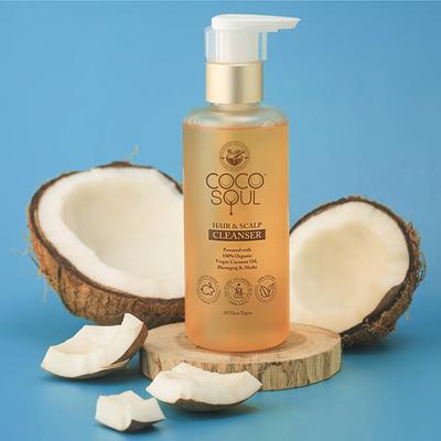 Coco Soul Shampoo & Conditioner with Coconut & Ayurveda - From Makers of Parachute 400 ml - Dry Shampoos & Conditioners