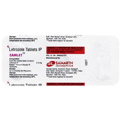 SAMLET 2.5 Tablet 5's - Cancer Oncology-Hor