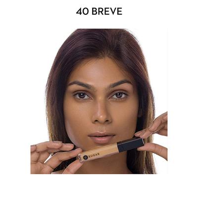 Sugar Cosmetics Magic Wand Waterproof Concealer - 40 Breve 8.4ml - Concealer
