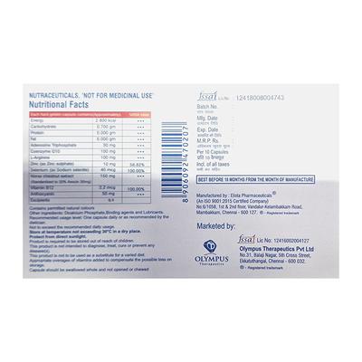 HEYFORTE PLUS NUTRACEUTICALS Capsule 10's - Supplements-Sup