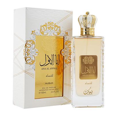 NUSUK Ana Al Awwal GOLD EDP Perfume for Women 100 ml - Women Perfumes (Edt/Edp)