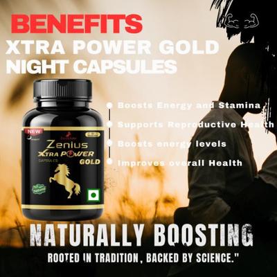 Zenius Xtra Power Gold Capsule (Night) 30's - Other Supplements