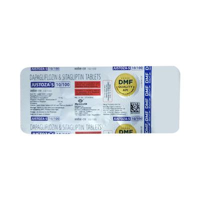 JUSTOZA S 10/100 Tablet 10's - Diabetes-Ant