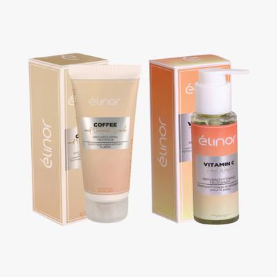 Elinor Vitamin C Face Wash + Coffee & Oatmeal Scrub 200 gm - Face Washes