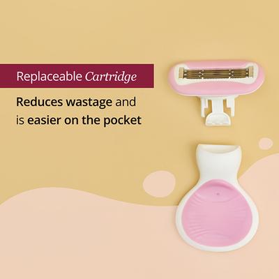 Carmesi Body Razor Cartridge for Women's Hair Removal 5-Blade Precision 2's - Shaving & Hair Removal