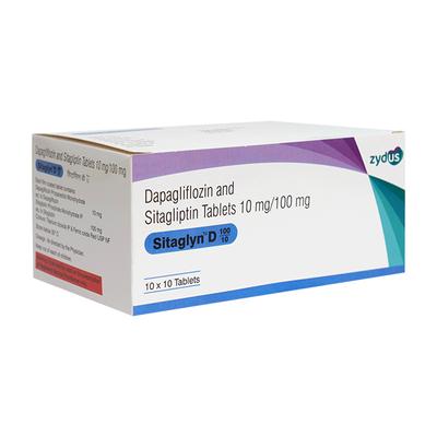 SITAGLYN D 100/10 Tablet 10's - Diabetes-Ant
