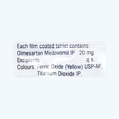 Olvance 20mg Tablet 10'S - Hypertension-Ang