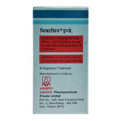 MIKACIN 1000 Injection 4ml - Bacterial Infections-Ami