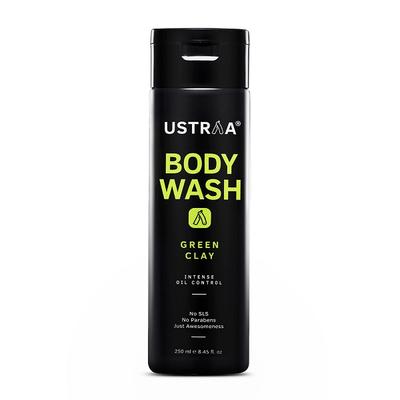 Ustraa Body Wash - Green Clay 250 ml - Shower Gels & Body Wash