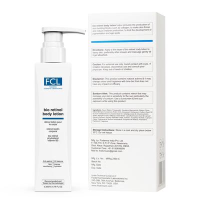 Fixderma Cosmetic Laboratories (FCL) Bio Retinol Body Lotion 200 ml - Lotions & Creams