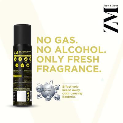 Zayn & Myza Glee No Alcohol Body Spray For Men 120 ml - Men Deodorants/Roll-Ons