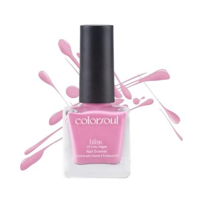 Colorsoul Bliss Vegan Nail Enamel, Pink Pie 8 ml - Nail Polish
