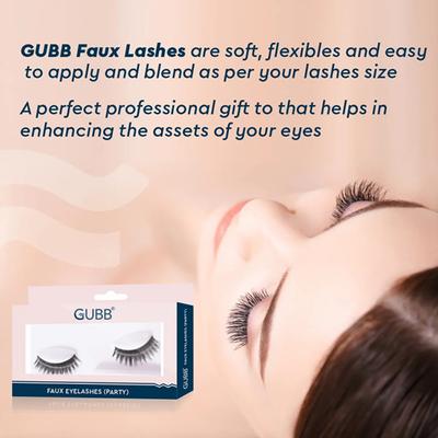 Gubb Faux Eyelashes - Party 1's - Eyelashes