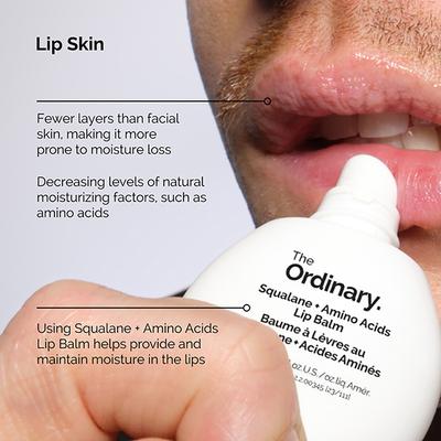The Ordinary Squalane + Amino Acids Lip Balm (INT) 15 ml - Lip Balms