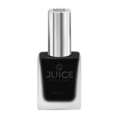 Juice One Coat Nail Polish Crow Black M2 11ml - Nail Polish