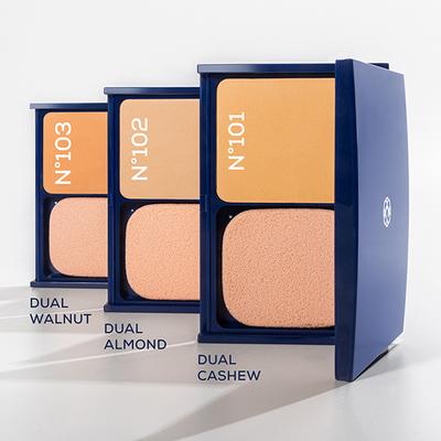 Chambor Studio Pro 2-In-1 Powder Foundation,Dual-Use Wet & Dry,Long-Lasting Matte Finish,N 101 15 gm - Foundation