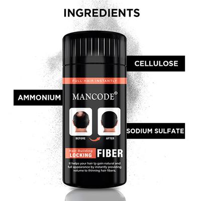 Mancode Hair Building Locking Fiber 20 gm - Hair Treatment