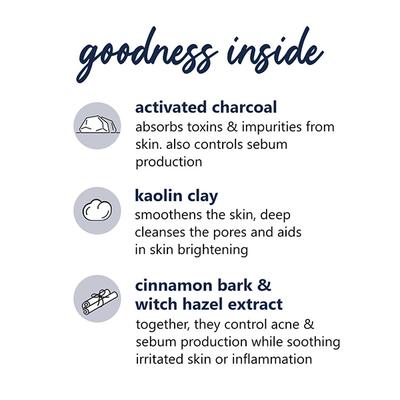 Plum Charcoal Do-the-Detox Face Wash 100 ml - Face Washes