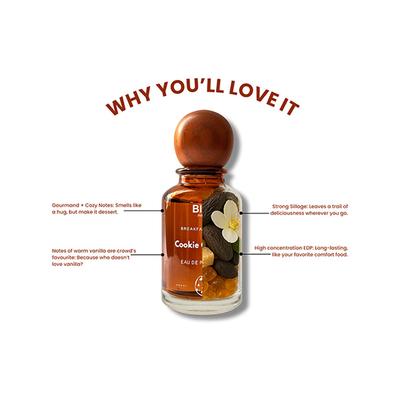 Blur India Perfume for Women - Cookie Crumble, Warm & Sweet, Long Lasting Eau De Parfum 50 ml - Women Perfumes (Edt/Edp)