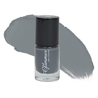 Glimmer Nail Polish Slate Grey 5 ml - Nail Polish