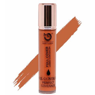 Matt Look Full Cover Jumbo Concealer Oil Control Perfect Coverage, Orange Corrector 11 ml - Concealer