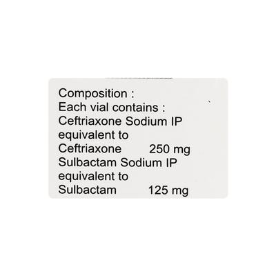 Monocef SB 250mg Injection 1's - Bacterial Infections-Cep