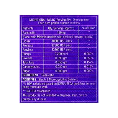 CREACT 10000 Capsule 10's - Digestion-Dig