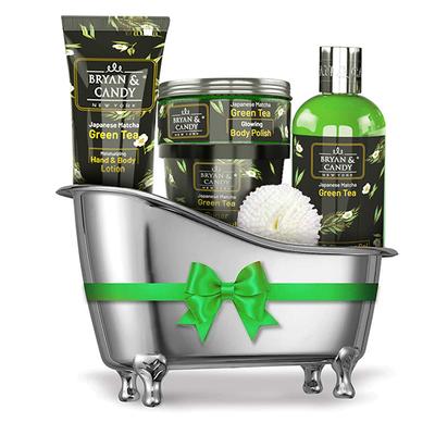 Bryan & Candy Green Tea Small Tub Kit 625ml 4's - Creams/Oils/Lotions