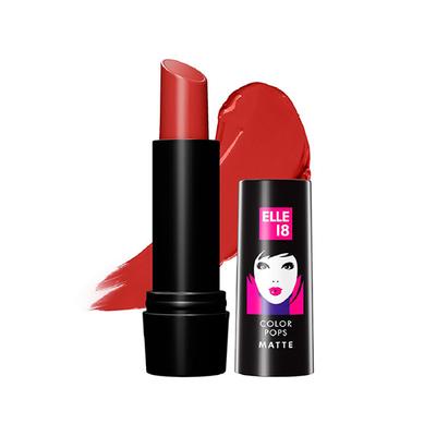 Elle 18 Colour Pop Matte Lipstick, R32, Rockstar Red 4.3gm - Lipsticks